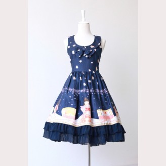 Souffle Song Kimono Doll Lolita Dress JSK